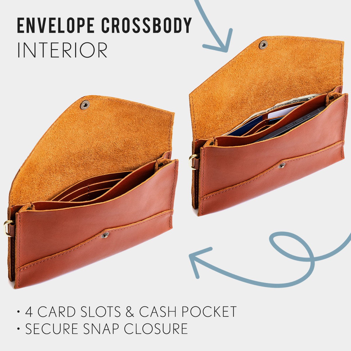 Almost Perfect' Envelope Convertible Crossbody
