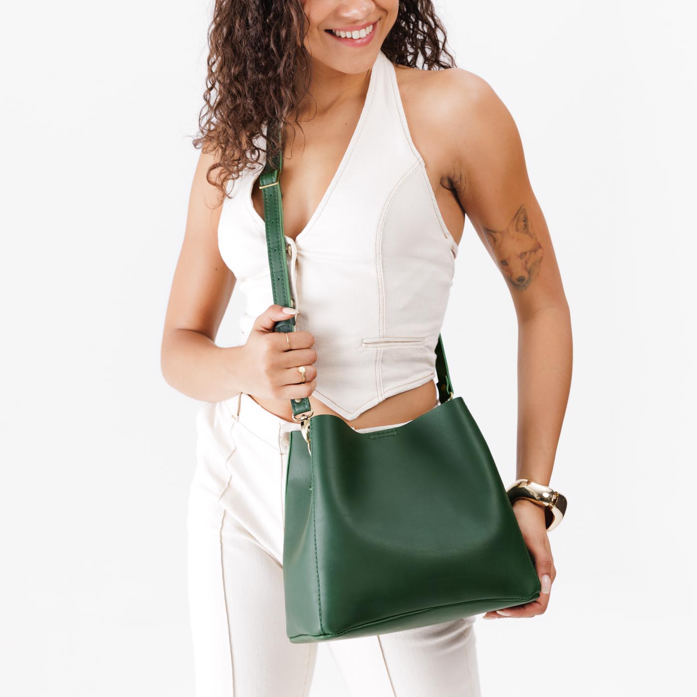 'Almost Perfect' Butterfly Bucket Bag