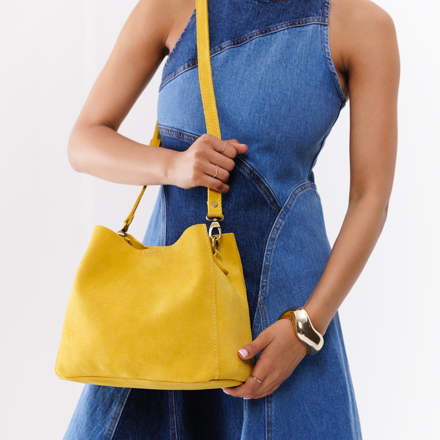 'Almost Perfect' Butterfly Bucket Bag