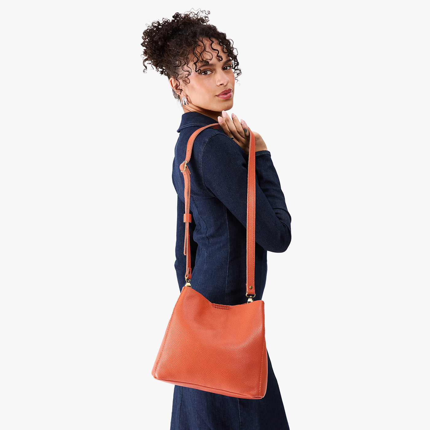 'Almost Perfect' Butterfly Bucket Bag