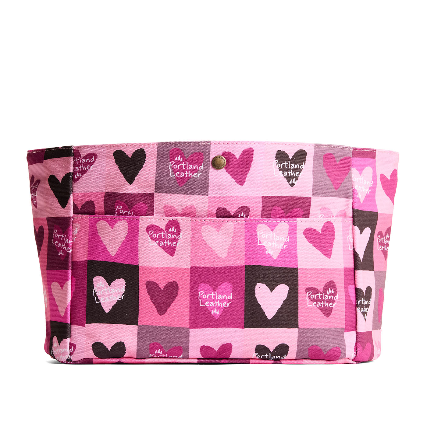 Printed Canvas Purse Organizer