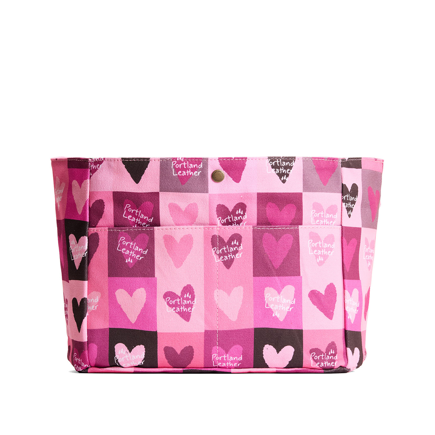 Printed Canvas Purse Organizer