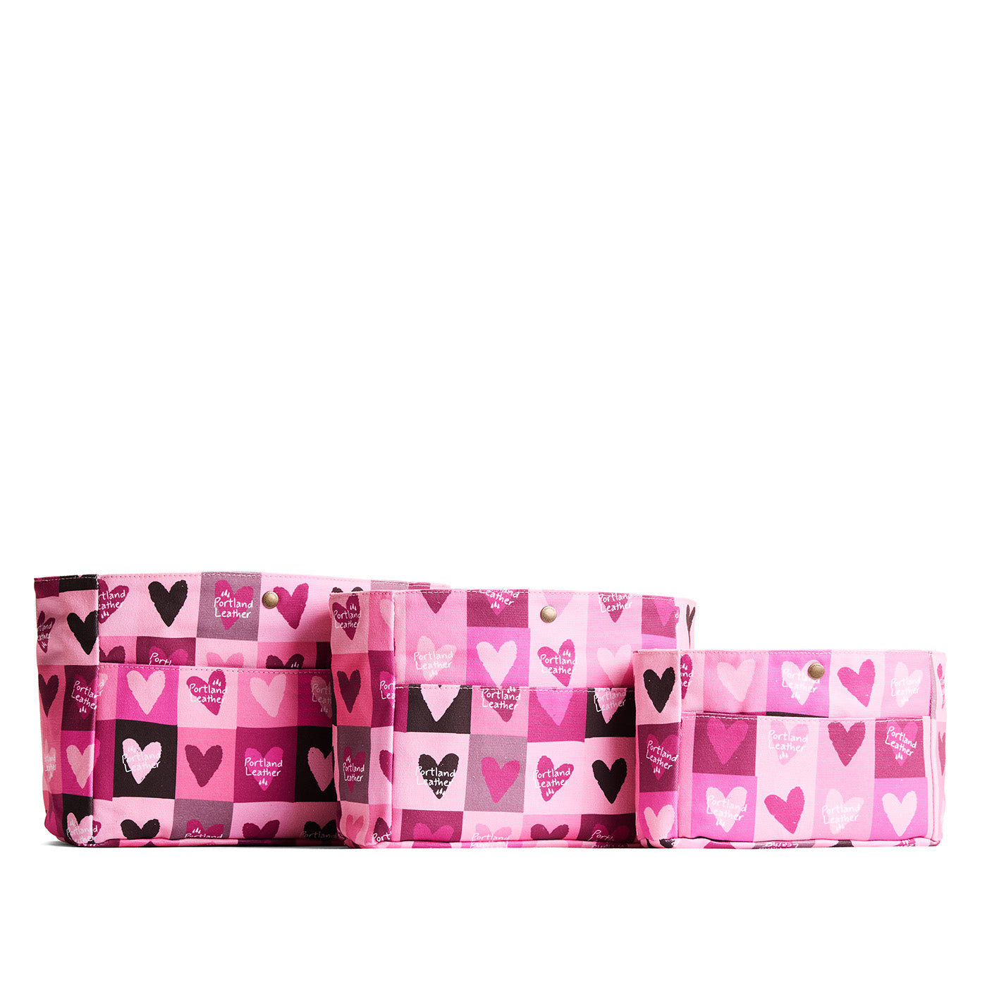 Printed Canvas Purse Organizer