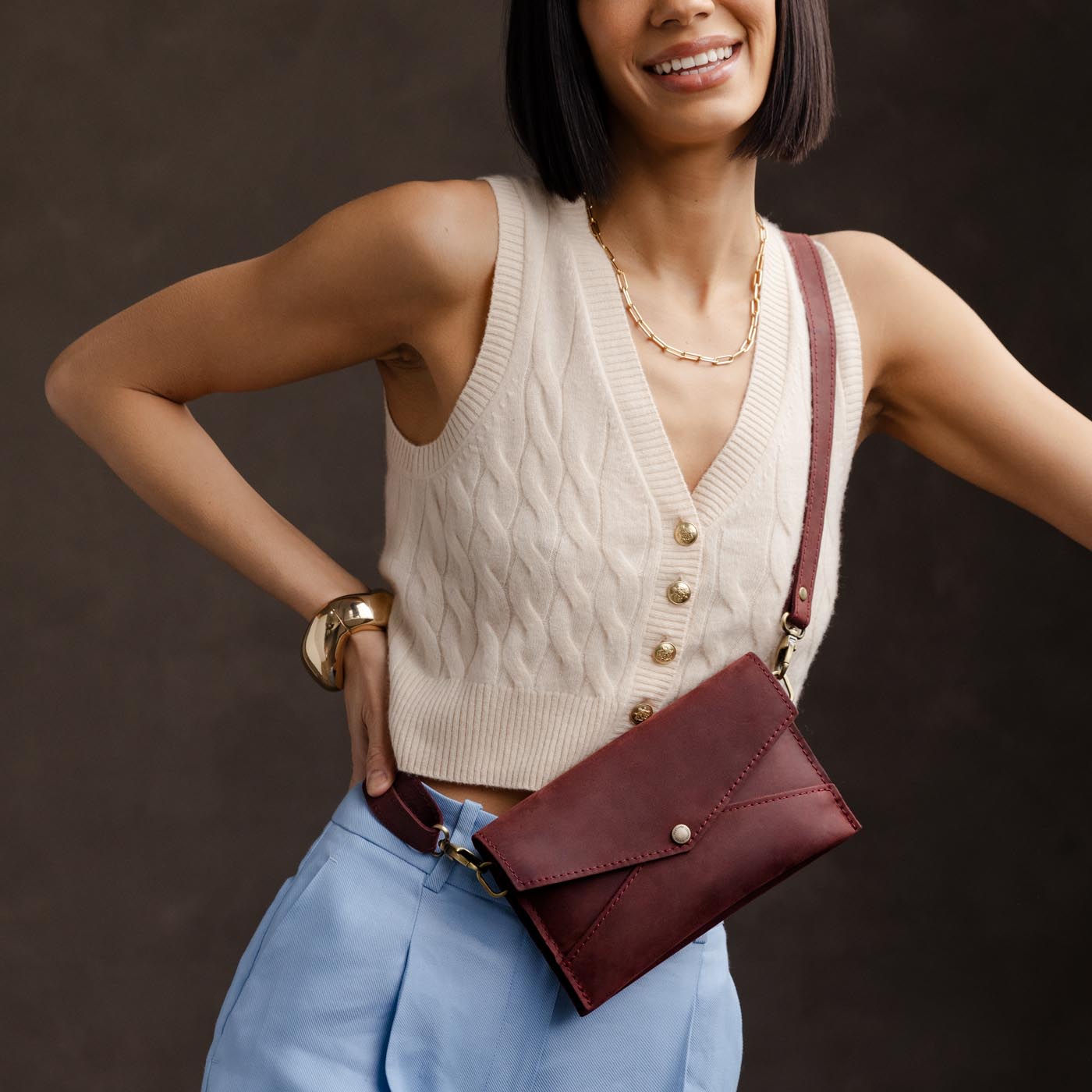 Almost Perfect' Envelope Convertible Crossbody