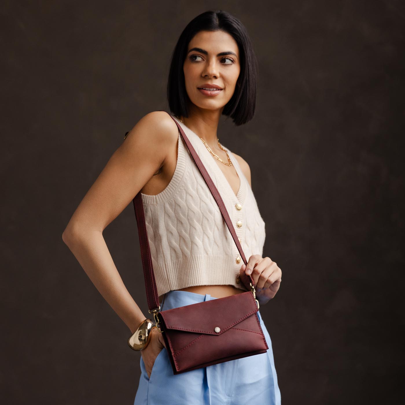 Almost Perfect' Envelope Convertible Crossbody