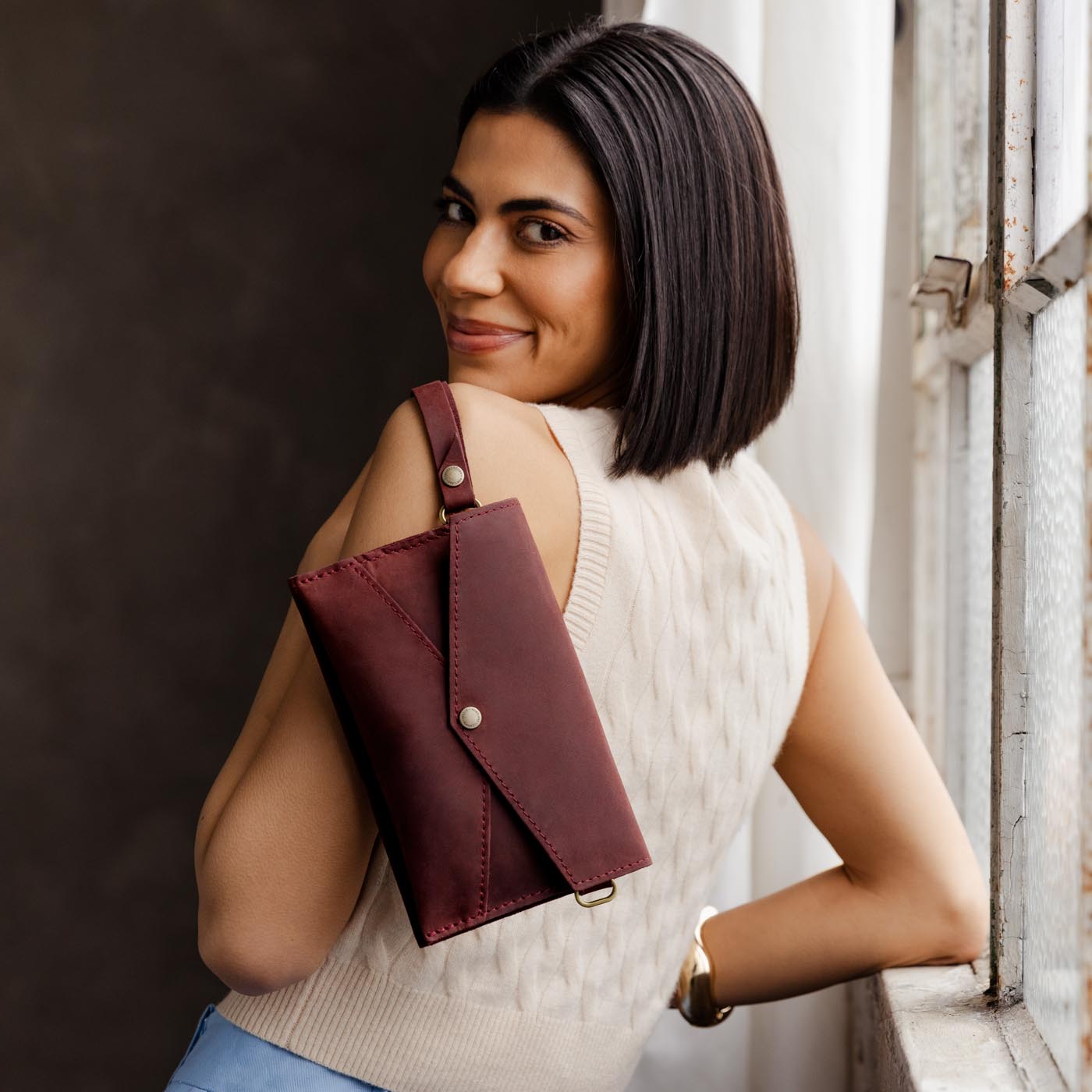 Almost Perfect' Envelope Convertible Crossbody