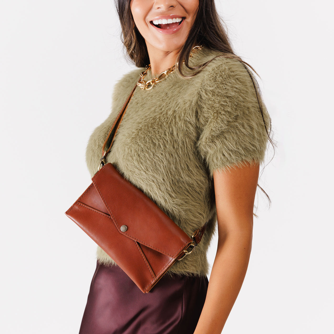 Almost Perfect' Envelope Convertible Crossbody