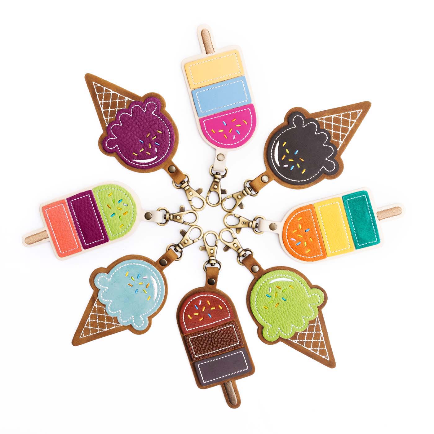Popsicle Keychain