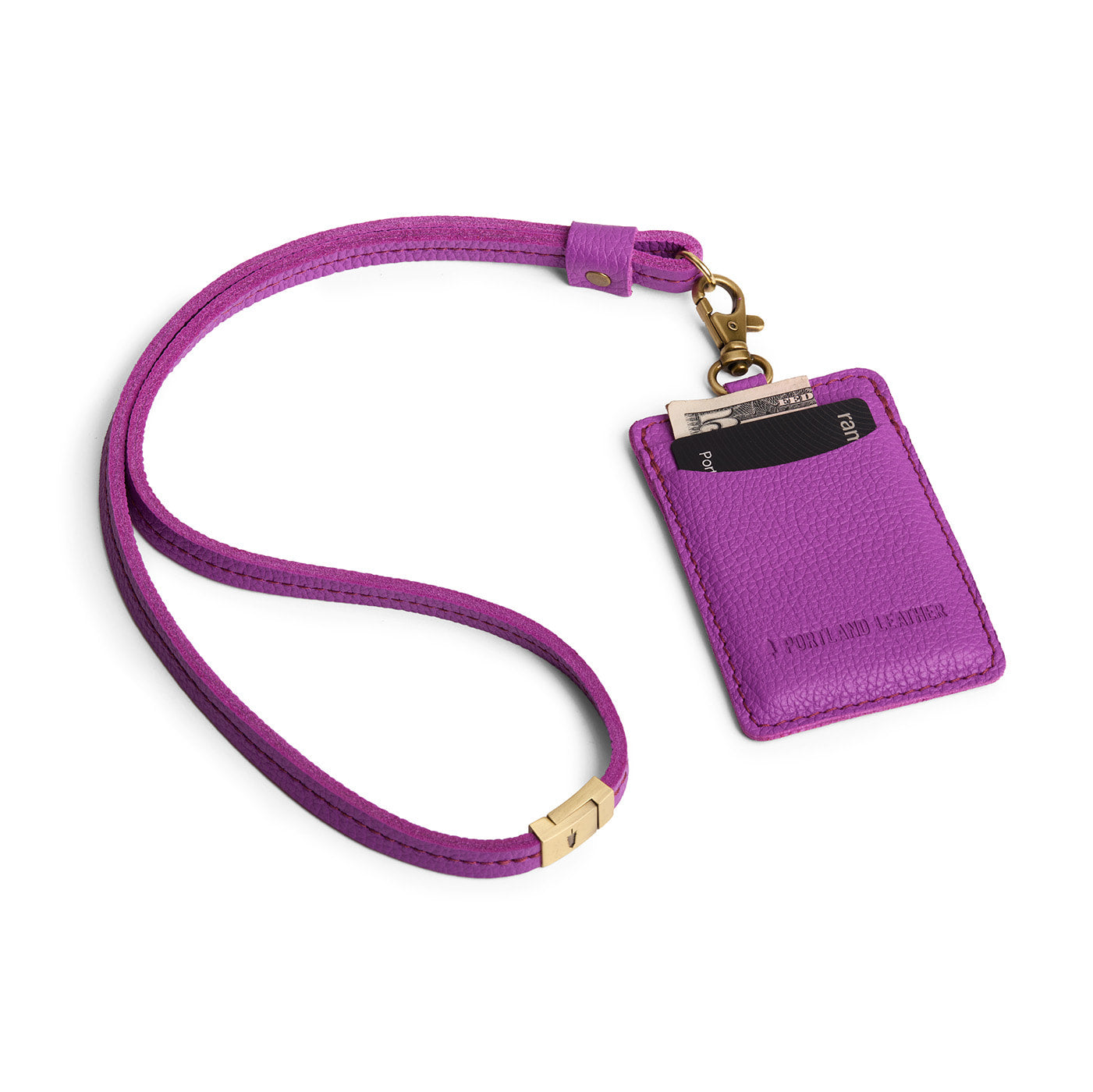 Vertical Lanyard Card Holder