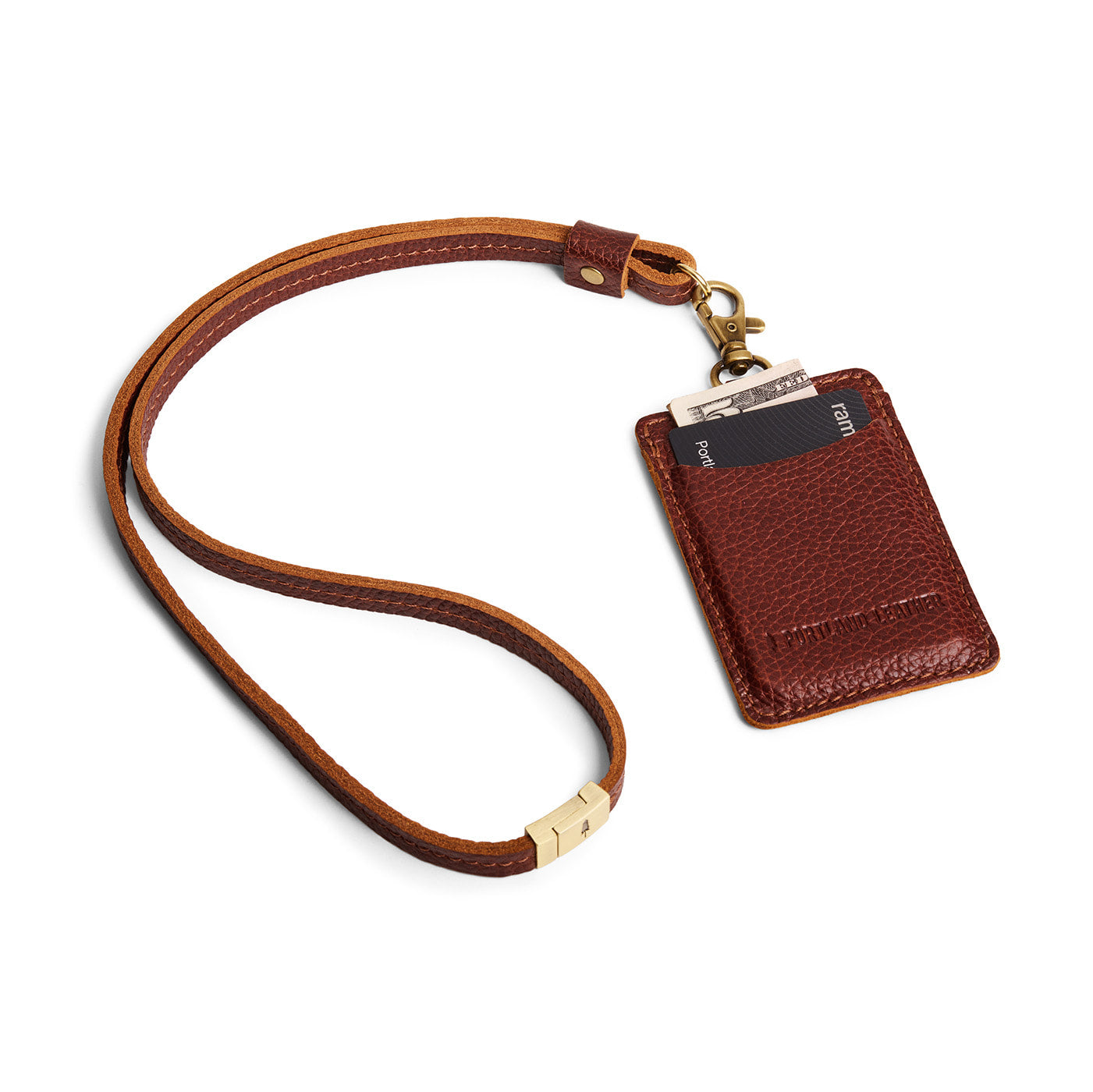 Vertical Lanyard Card Holder