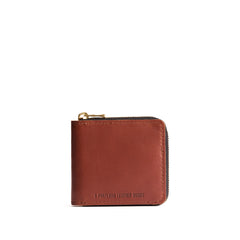 Small Zipper Bifold Wallet