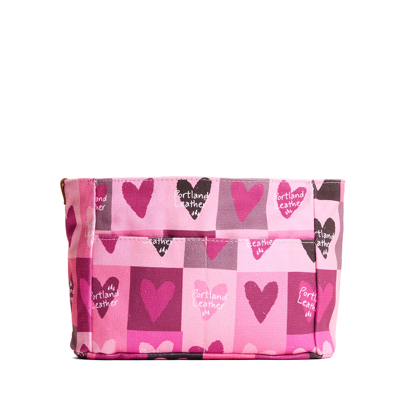 Printed Canvas Purse Organizer
