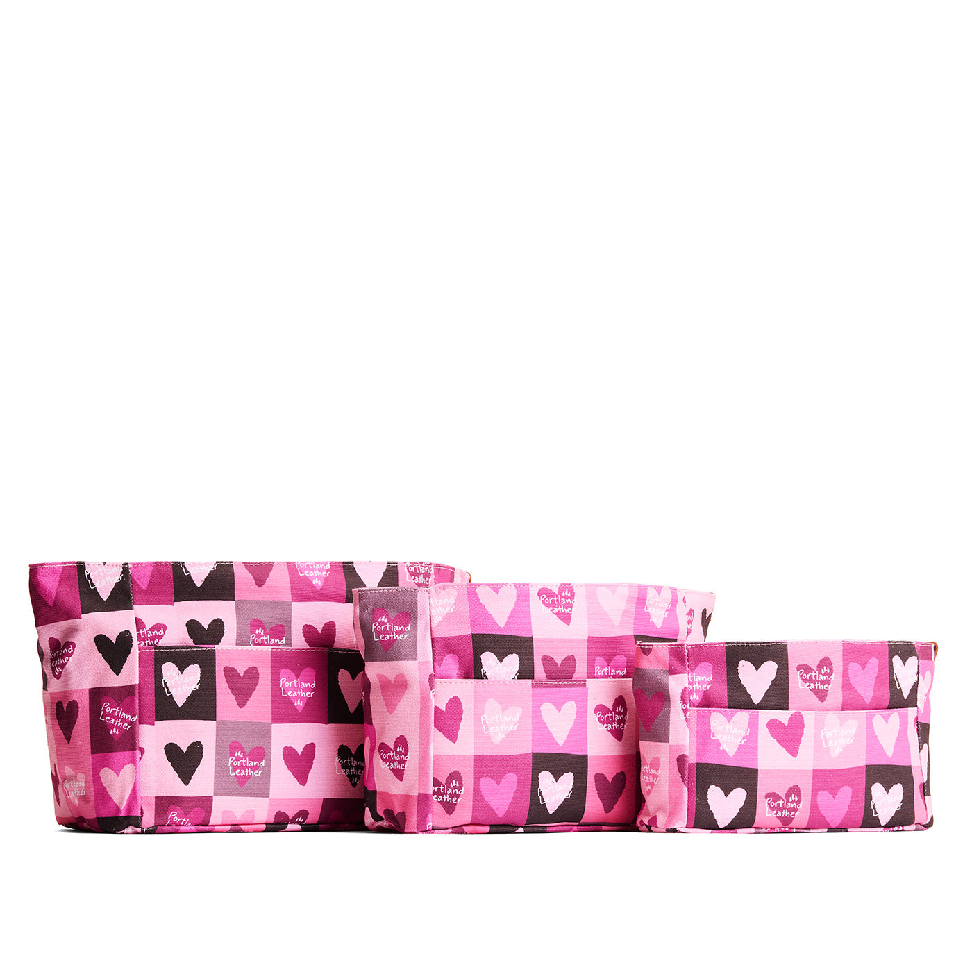 Printed Canvas Purse Organizer